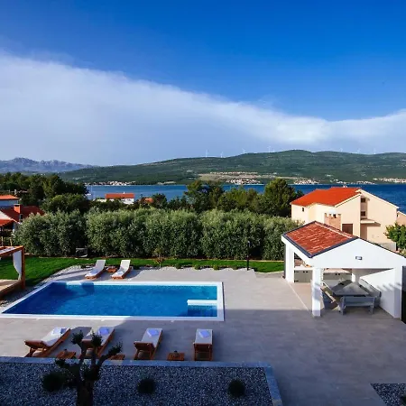 Splendid With Private Pool Amazing Sea View Garden With Outside Kitchen Pridraga
